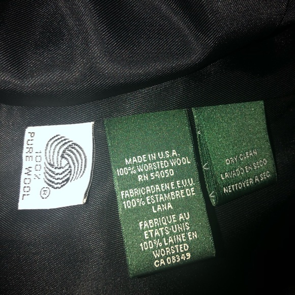 LAUREN RALPH LAUREN BLAZER 100% wool. Sz 8 vintage - Picture 8 of 8